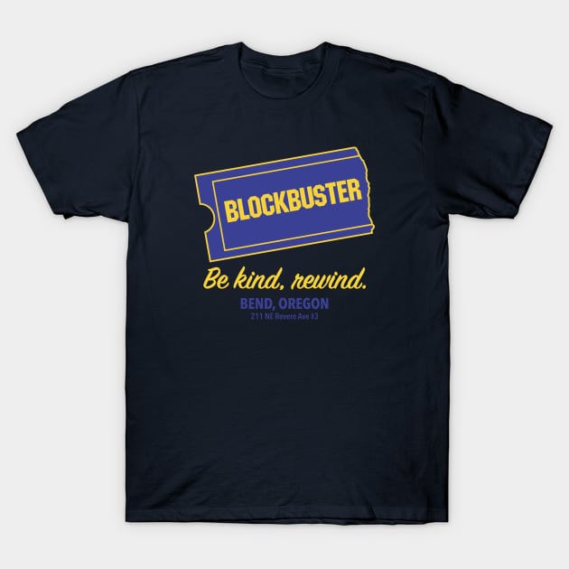 Blockbuster Video T-Shirt by Super Secret Villain